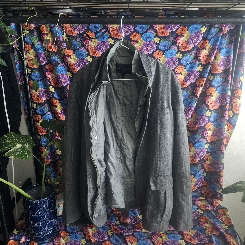 Banana Republic Charcoal Sport Coat